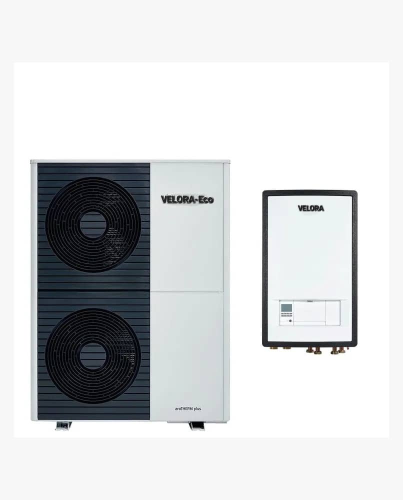 VELORA-Eco heat pump system | aroTHERM plus + hydraulic unit without storage tank | 12.2 kW