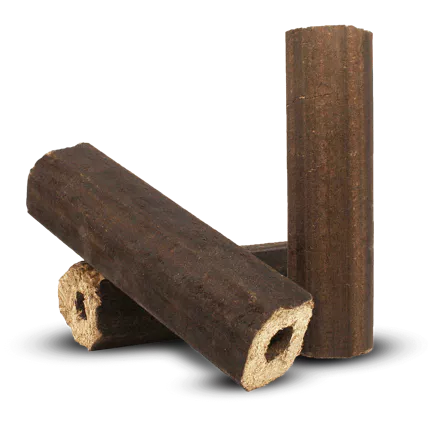 Compressed wood – night briquettes – 1100kg pallet